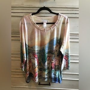 Alfred Dunner Size 1X Top